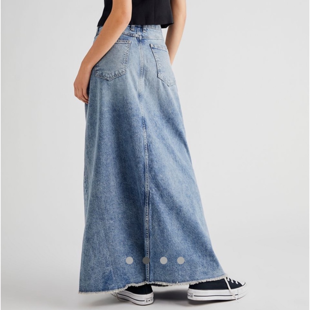 Free People Come As You Are Maxi Skirt - Picture 2 of 5